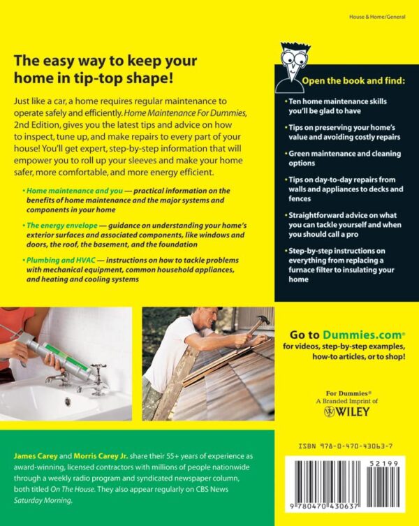 Home Maintenance For Dummies - Image 2